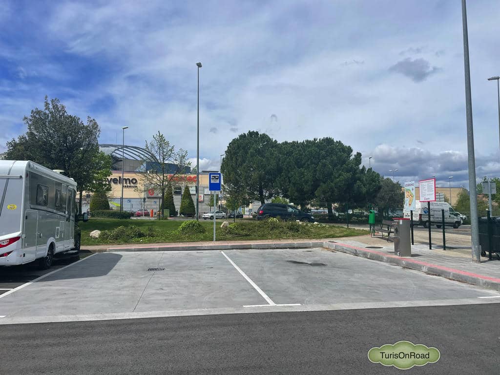 Área de autocaravanas de Logroño