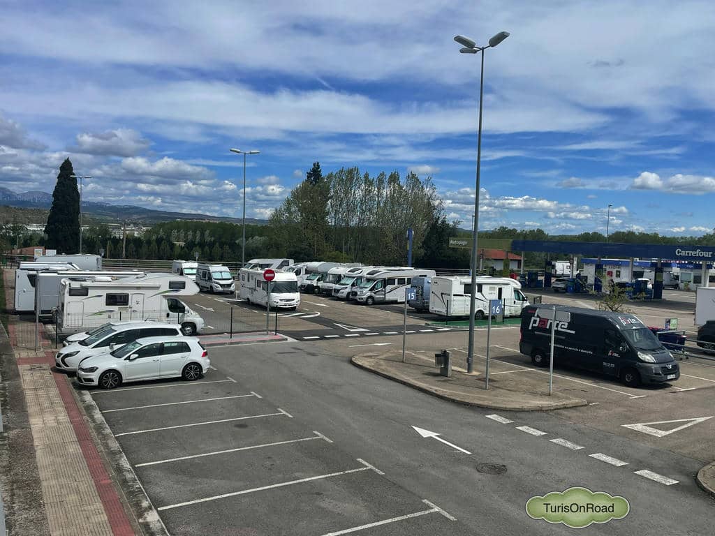 Área de autocaravanas de Logroño
