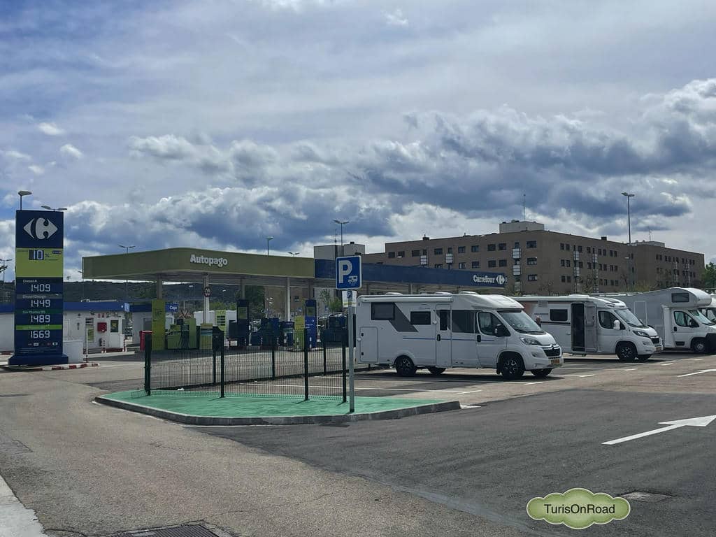 Área de autocaravanas de Logroño