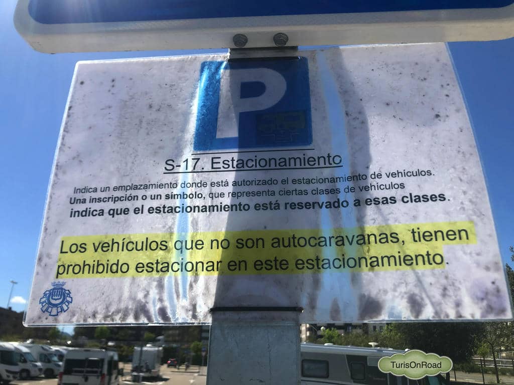 Área de autocaravanas de Logroño