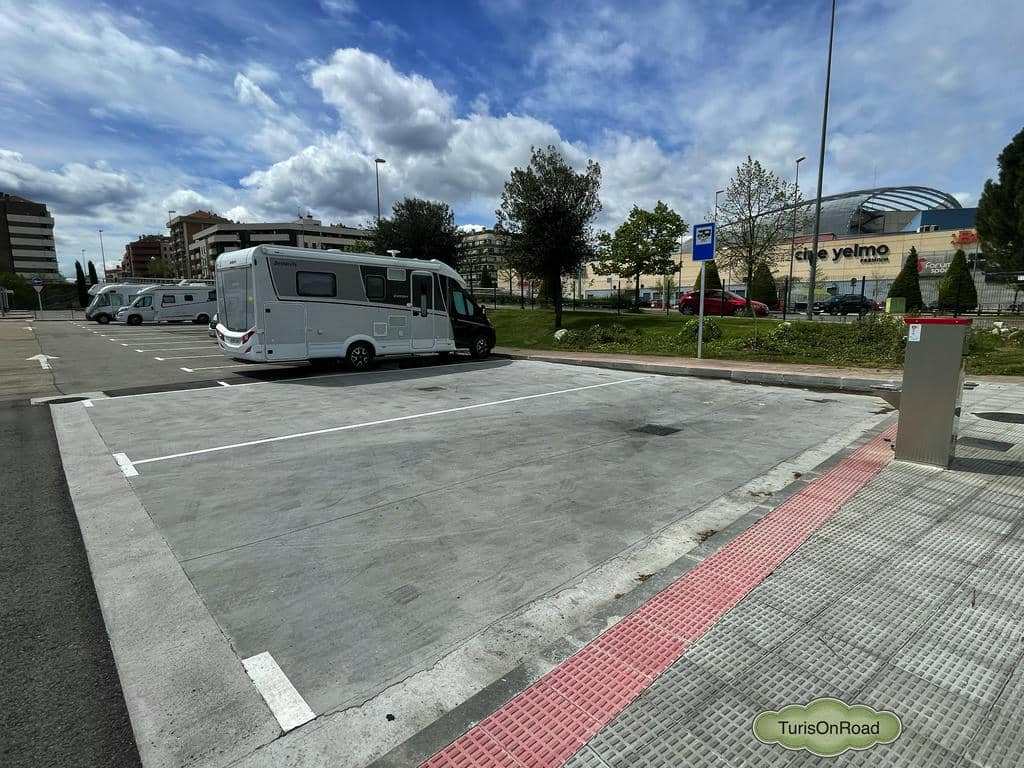 Área de autocaravanas de Logroño