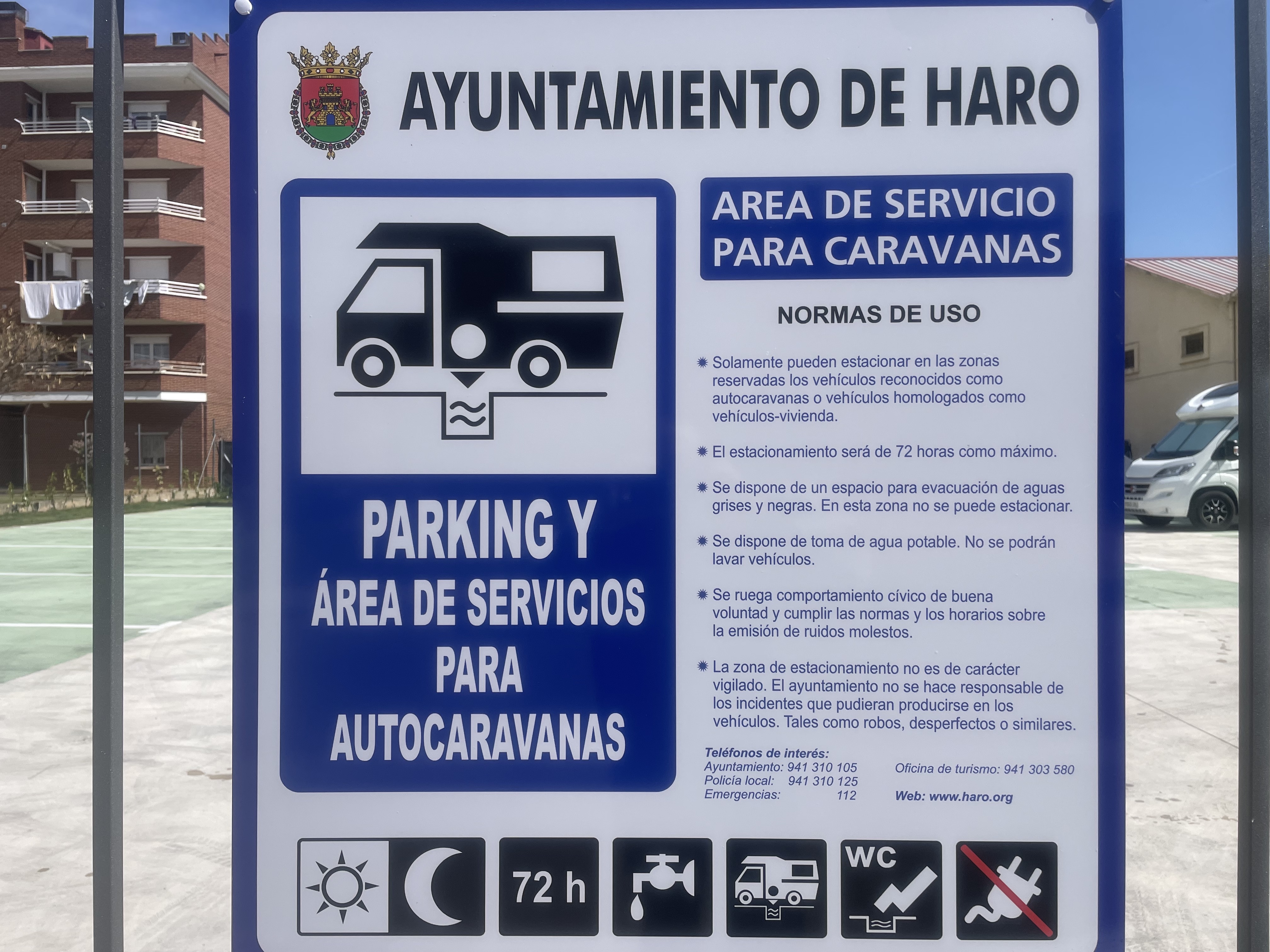 Área de Autocaravanas de Haro