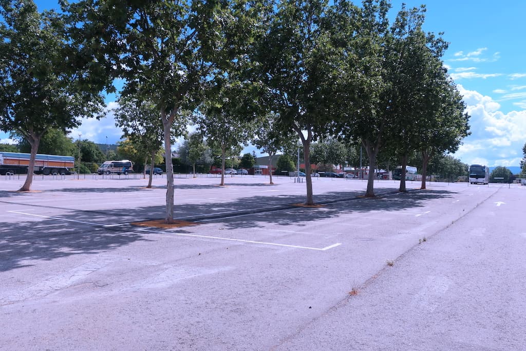 Área Explanada de los planos