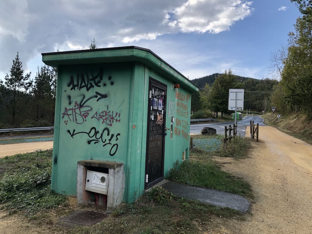 Área recreativa de Asentzio-Parking de Elgeta