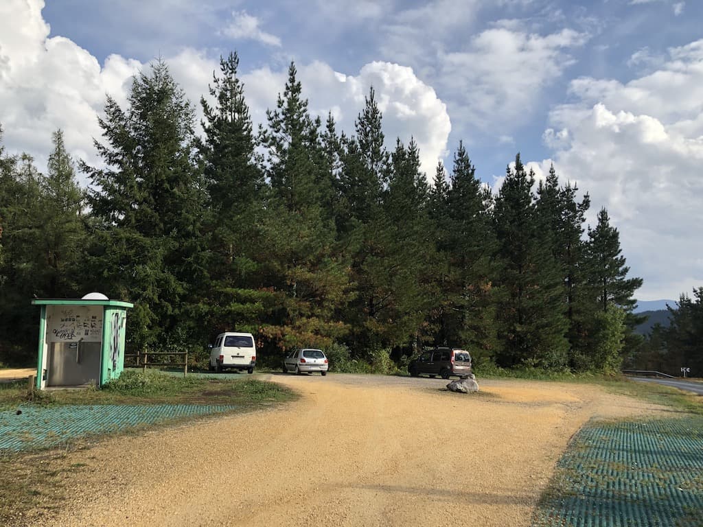 Área recreativa de Asentzio-Parking de Elgeta