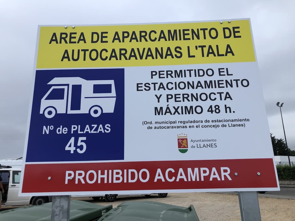 Parking L´Tala- Llanes