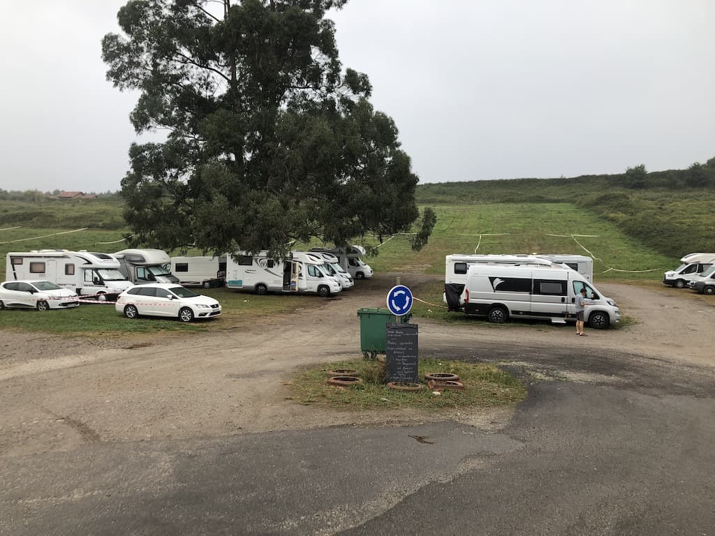 Parking de Lastres