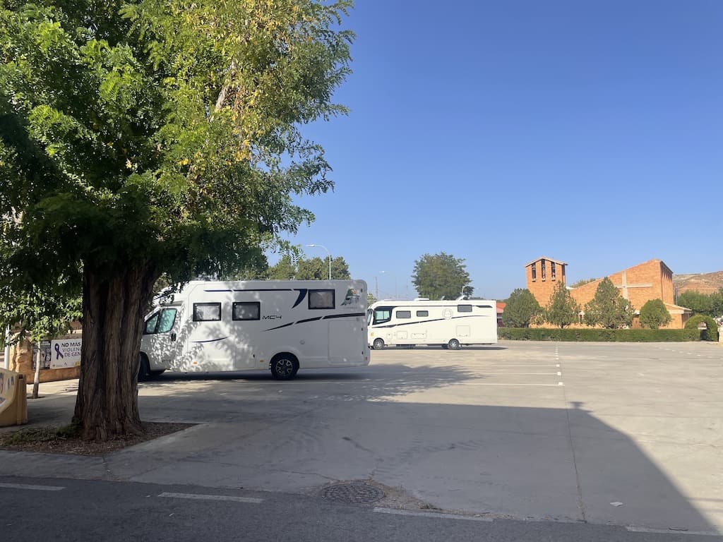 Parking de Santa María de Huerta