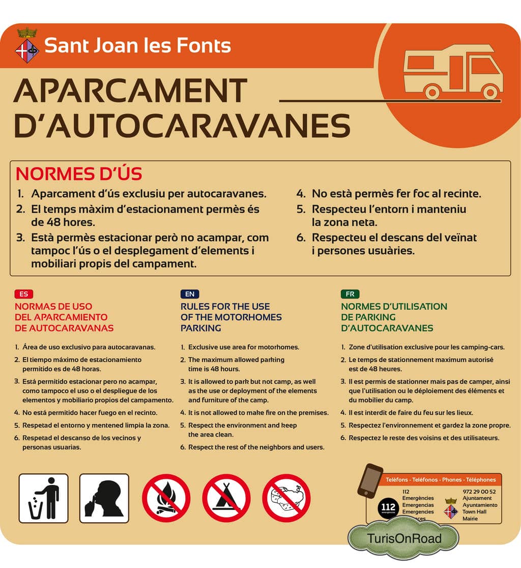 Parking de Sant Joan les Fonts