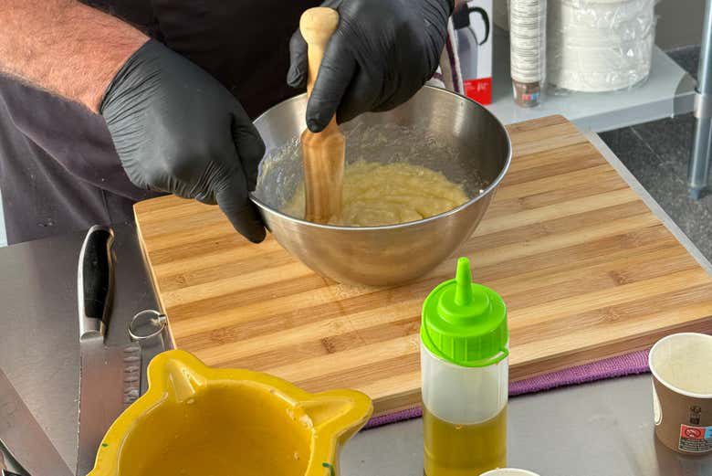 Taller de alioli en Tabarca