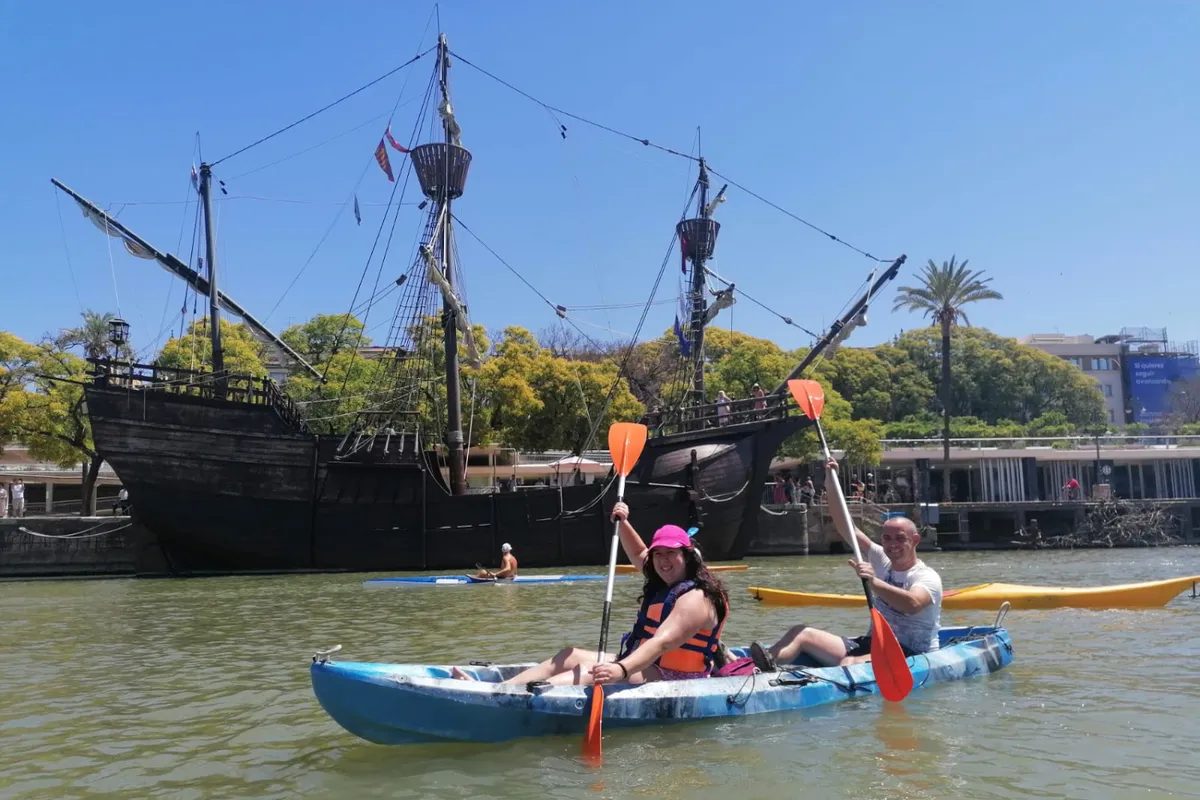Foto 3 de Sevilla en kayak por el Guadalquivir