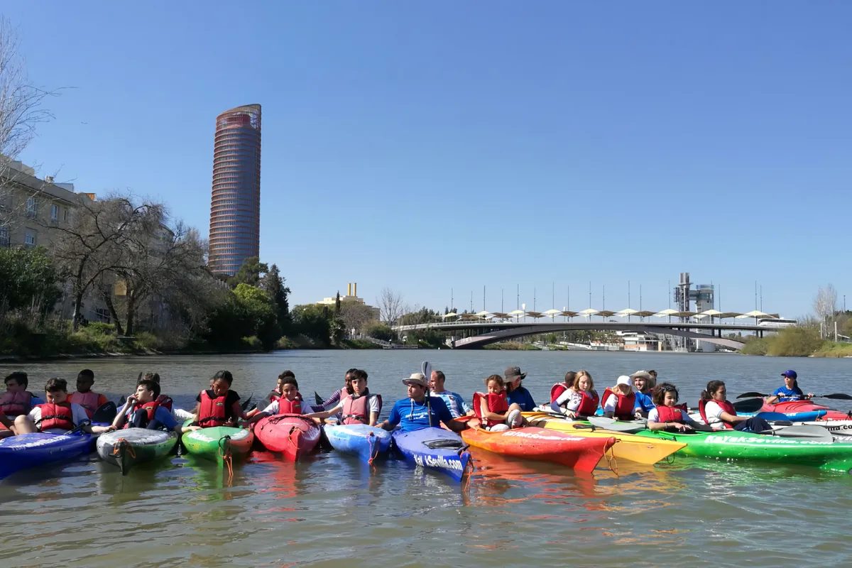 Foto 4 de Sevilla en kayak por el Guadalquivir
