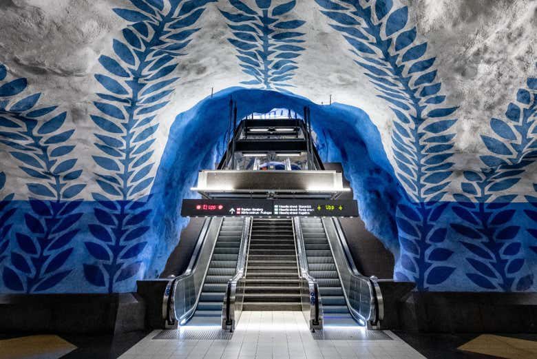 Free tour por el metro de Estocolmo