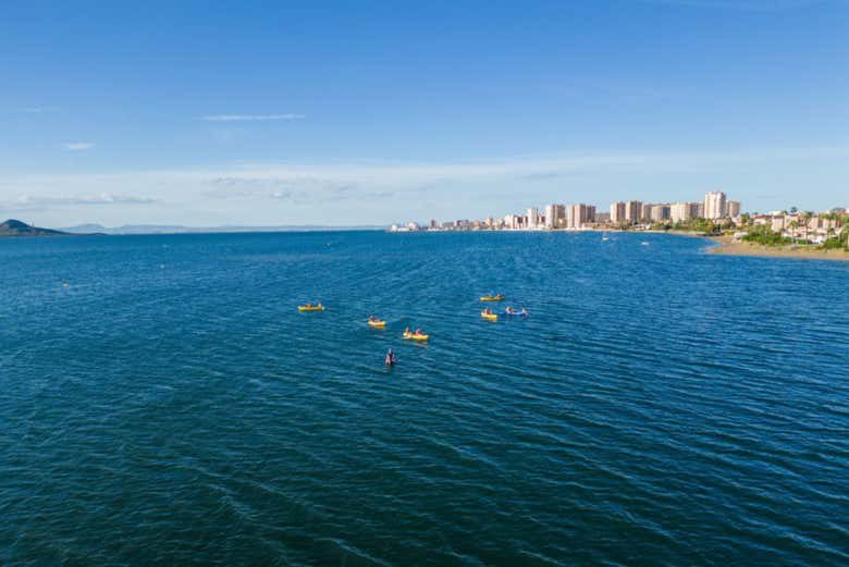 Tour en kayak por el Mar Menor