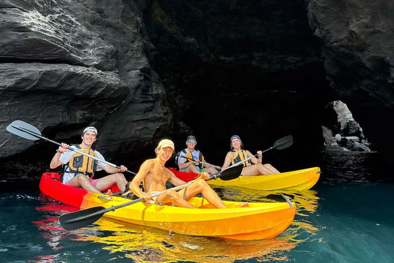 Tour en kayak por Calblanque