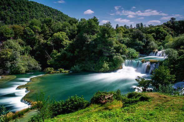 Excursión a las cascadas Krka y Skradin