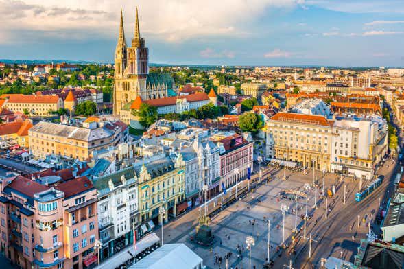 Visita guiada por Zagreb + Túneles de la II Guerra Mundial