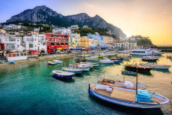 Paseo en barco por Capri