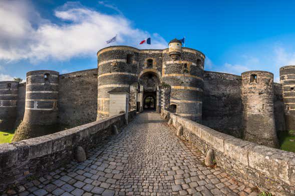 Entrada al castillo de Angers