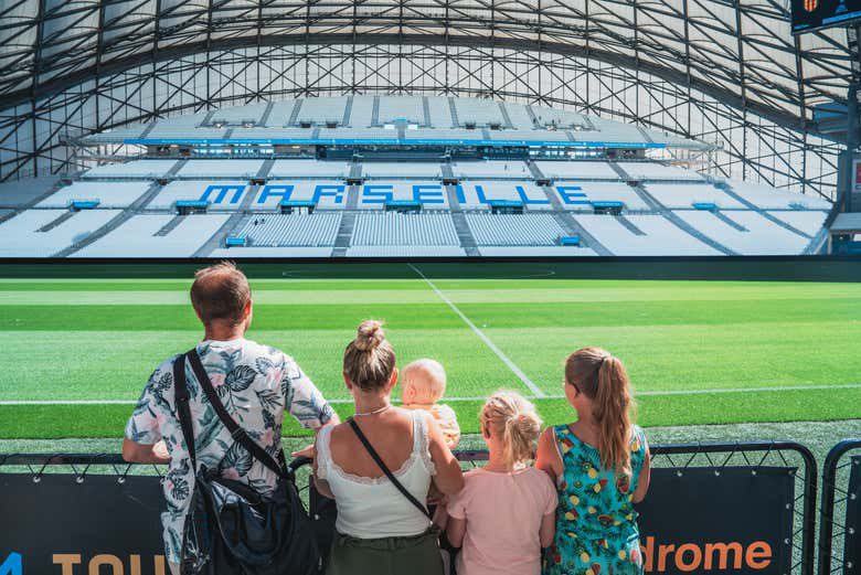 Tour por el Orange Vélodrome, el estadio del Olympique de Marsella