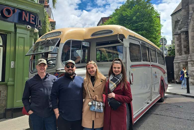 Tour del whisky por Dublín en autobús vintage