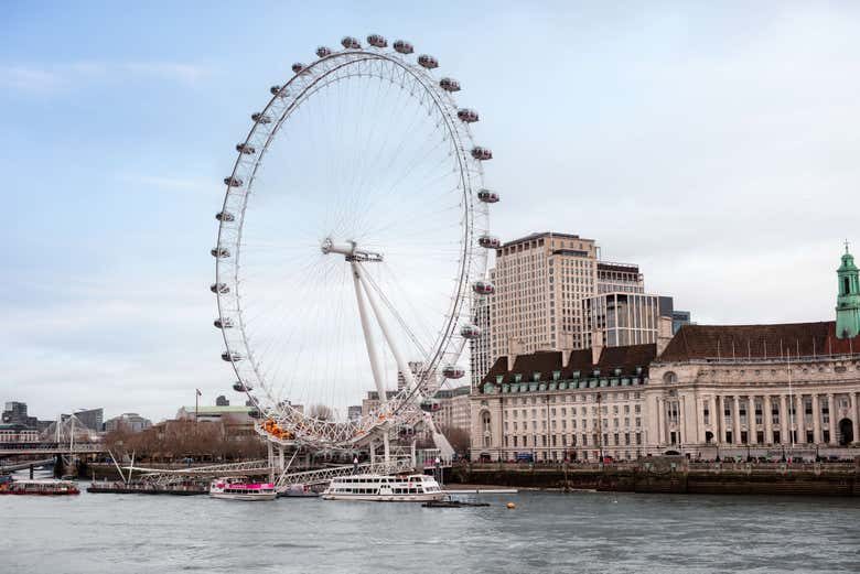 Entradas para el London Eye + Crucero por el Támesis + Autobús turístico