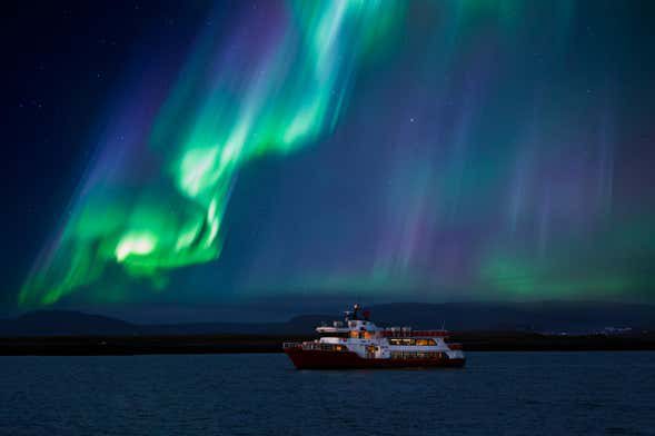 Crucero de la aurora boreal en Reikiavik