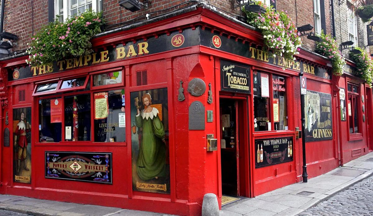 Tour Temple Bar, Historia de los Pubs Irlandeses