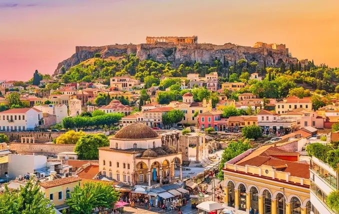 Atenas: Visita guiada a pie sobre la mitología y la vista de la Acrópolis