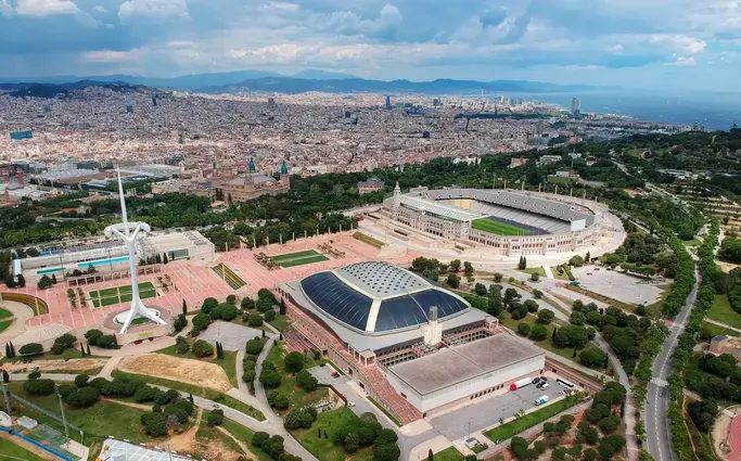 Foto 5 de Free tour por Montjuïc (la montaña mágica de Barcelona)