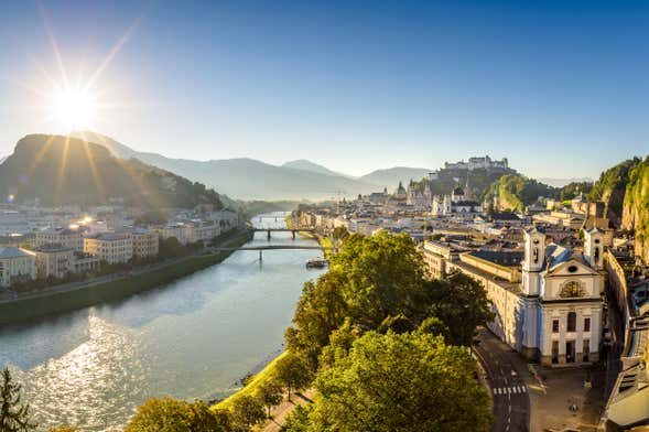 Tour en autobús anfibio por Salzburgo