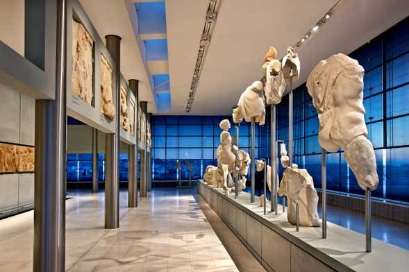 Entrada al Museo de la Acrópolis