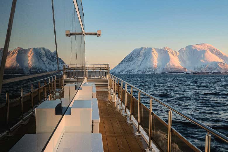Crucero por los fiordos árticos