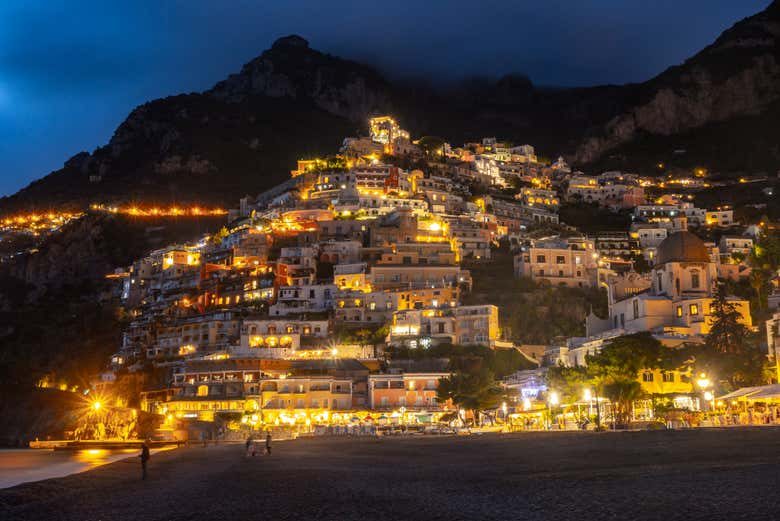 Excursión nocturna a Positano