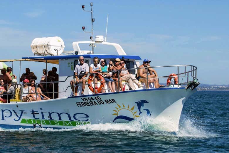 Paseo en barco por Lagos + Trampolín acuático