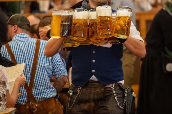 Tour del Oktoberfest con entradas