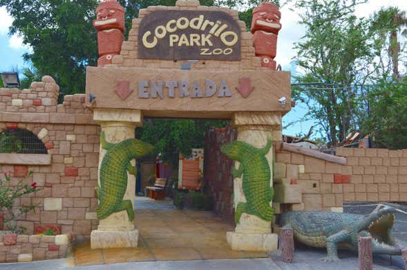 Entrada al Cocodrilo Park Gran Canaria