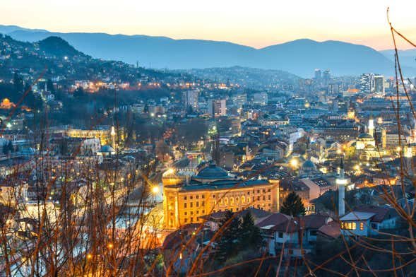 Tour nocturno por Sarajevo