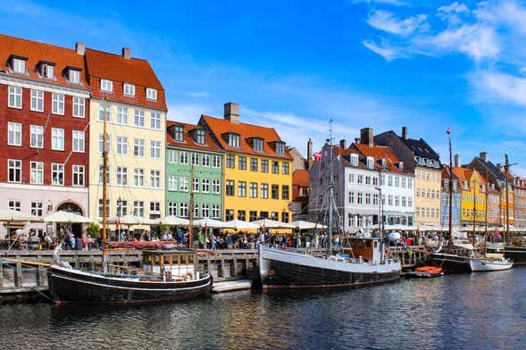 Paseo en barco por Copenhague