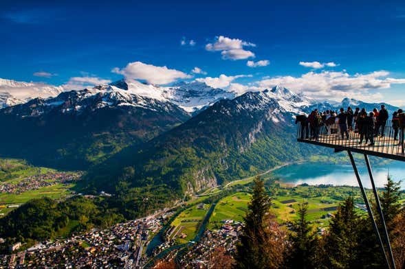 Funicular a Harder Kulm