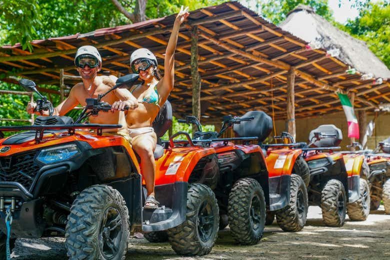 Tour en quad por la selva maya + Visita a la zona arqueológica de Tulum