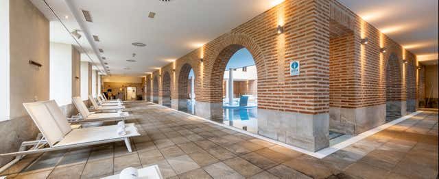Entrada al balneario Castilla Termal Olmedo