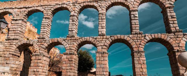 Tour del Acueducto de Segovia y el desarenador de San Gabriel