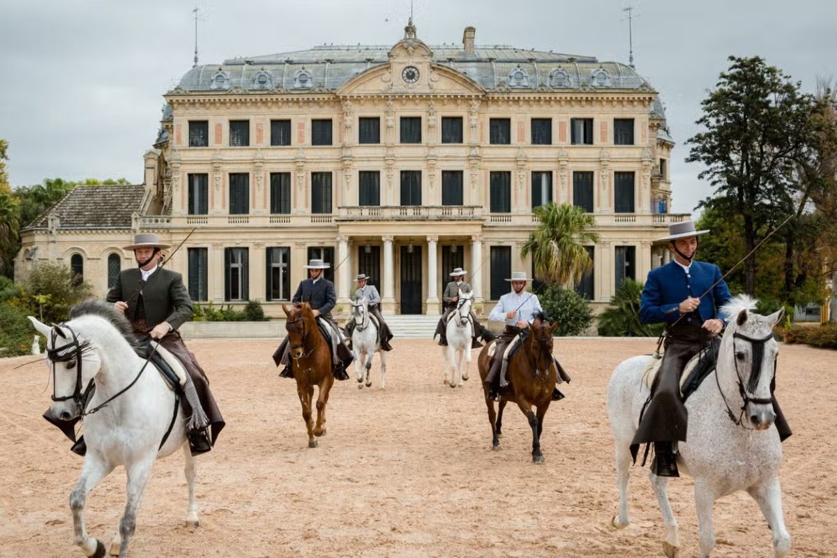 Espectáculo ecuestre en Jerez de la Frontera