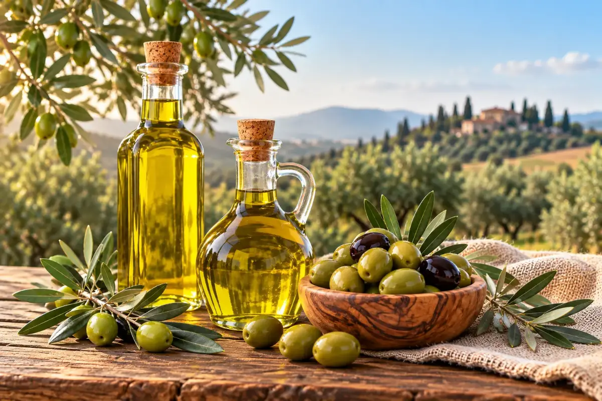 Aceites y aceitunas