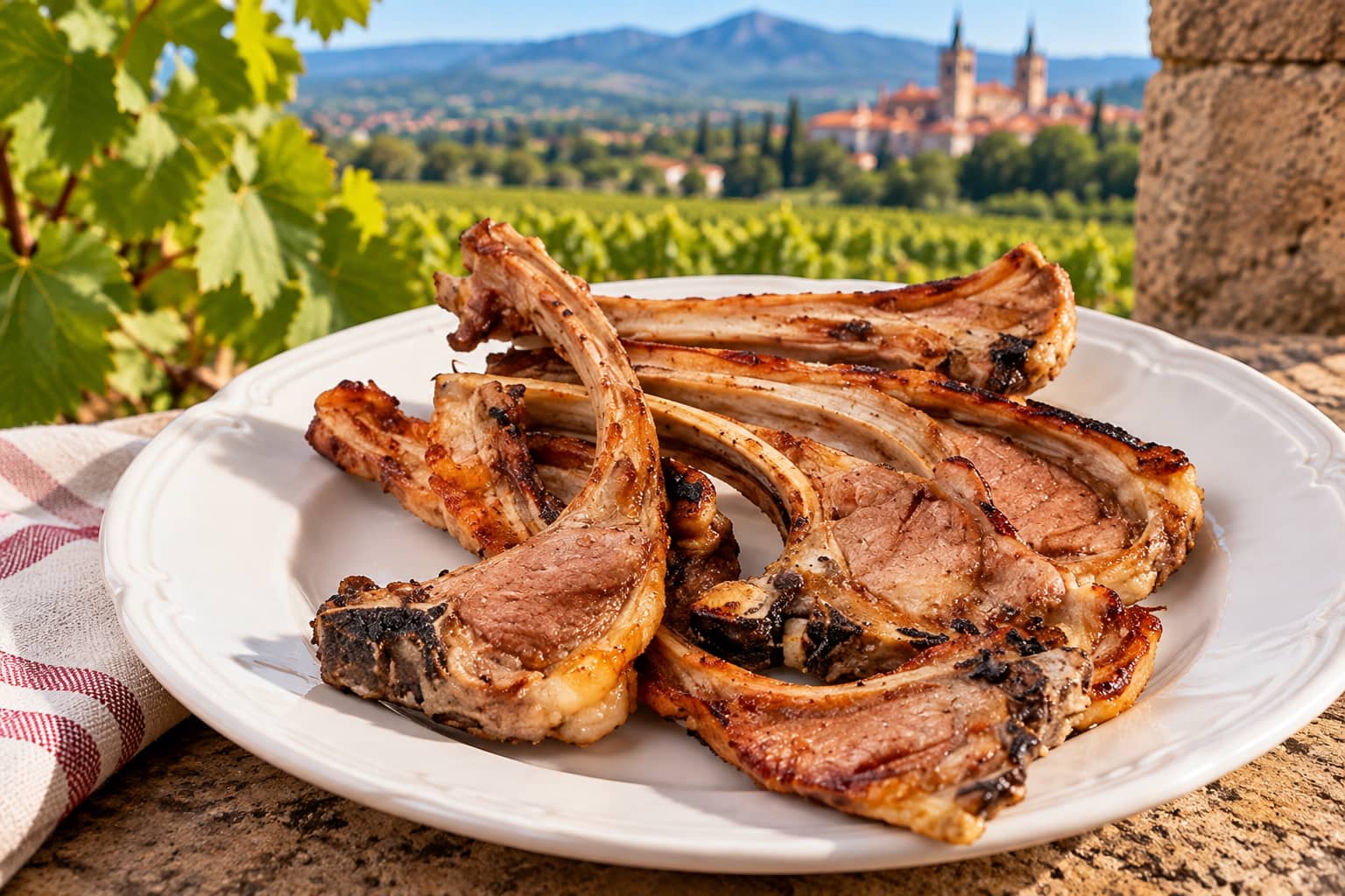 Chuletillas al sarmiento