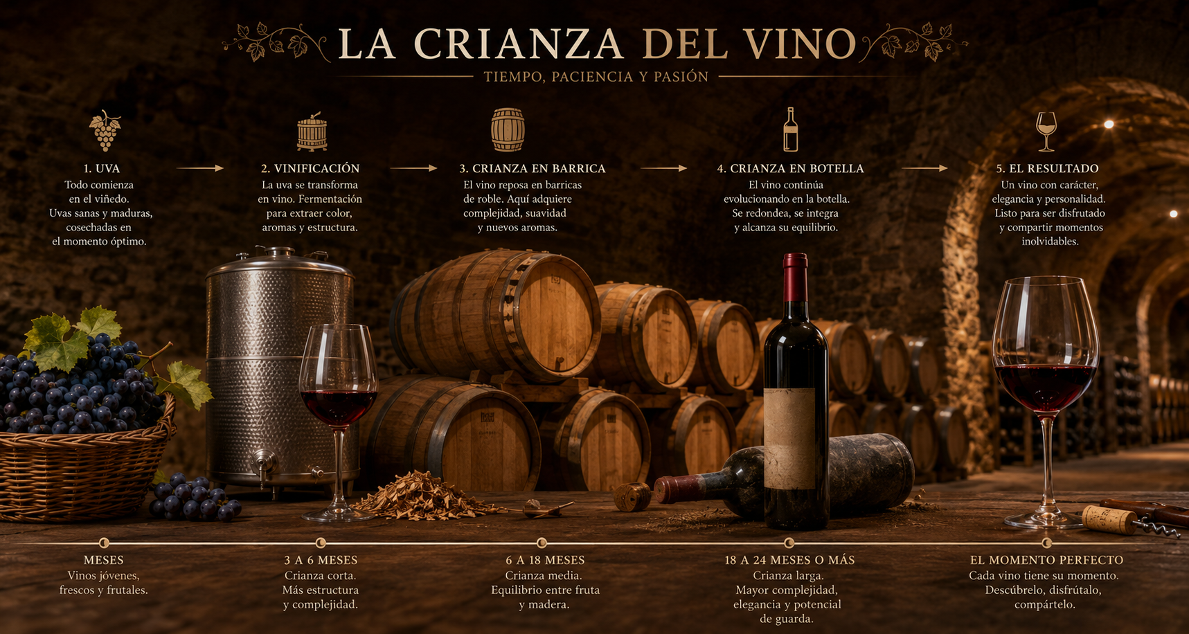 Categorías del vino